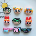 The Powerpuff Girl Resin charm(10pc)