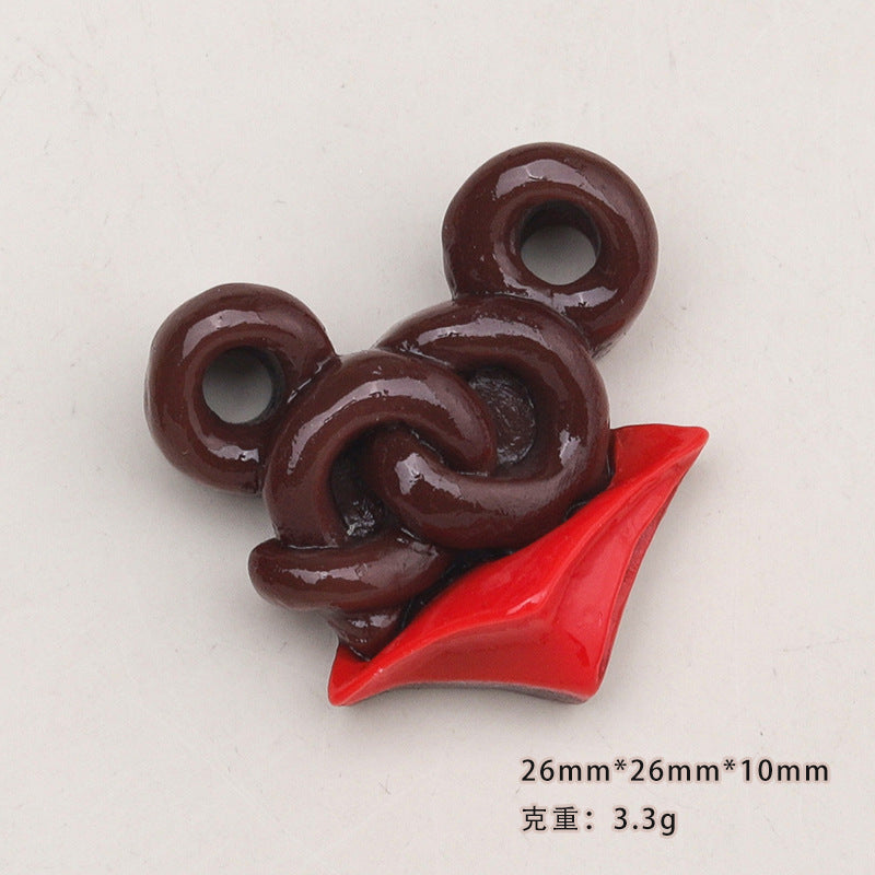 Mickey/ Minnie Resin Charms(10pc)