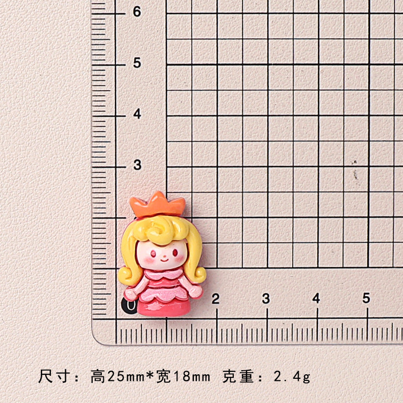 Little Princess Resin charm(10pc)