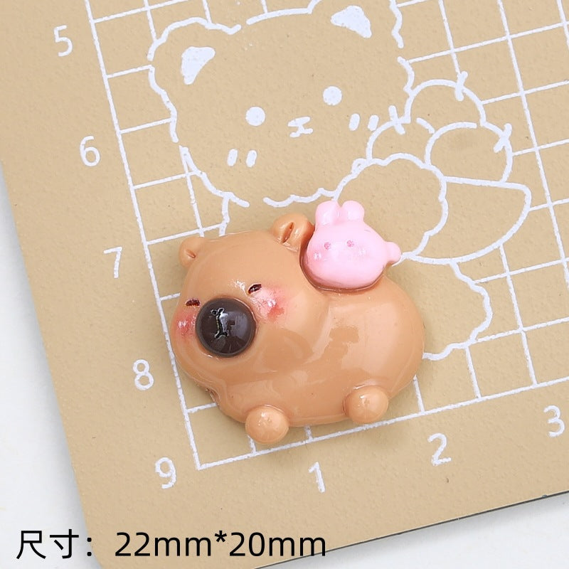 Copybara Resin Charm(10pc)