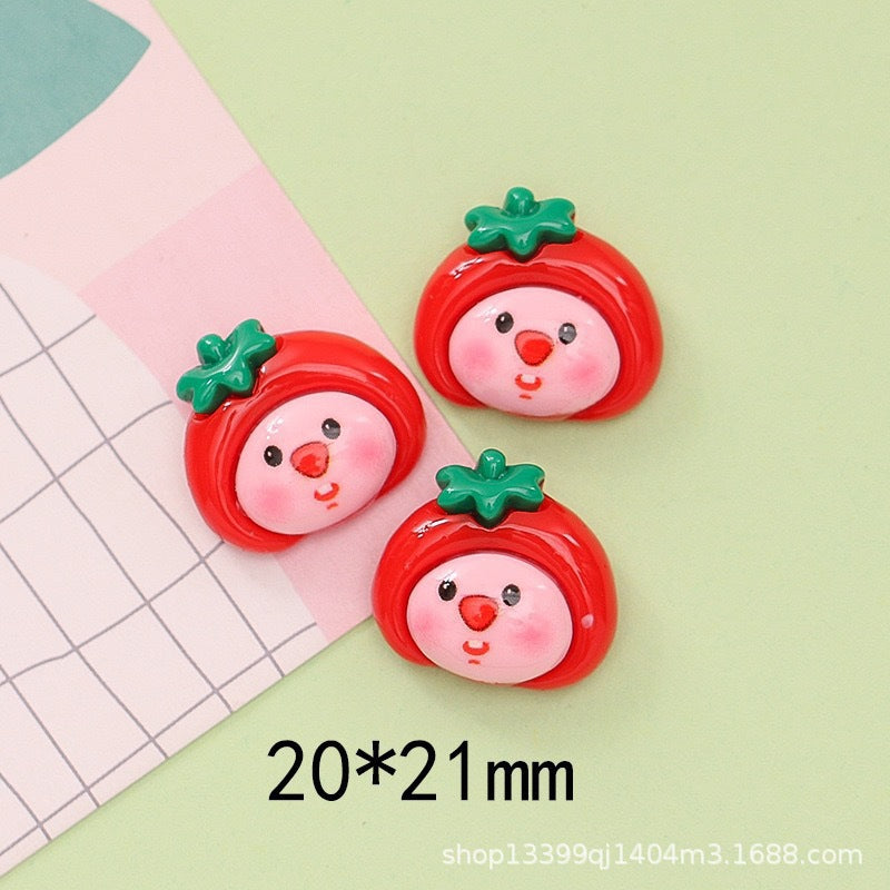 Loopy Resin Charms(10pc)