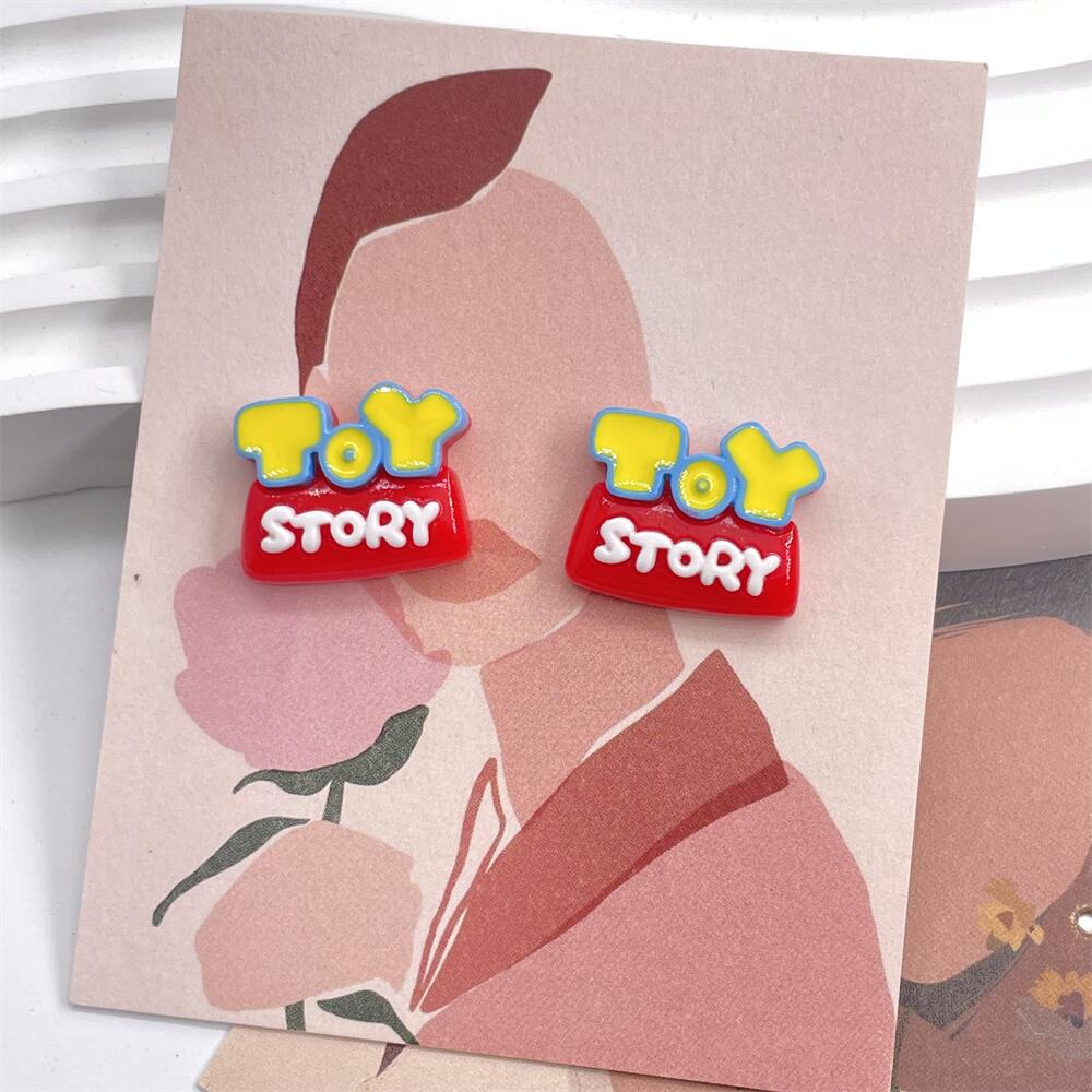 Toystory & Pooh Resin Charms(10pc)