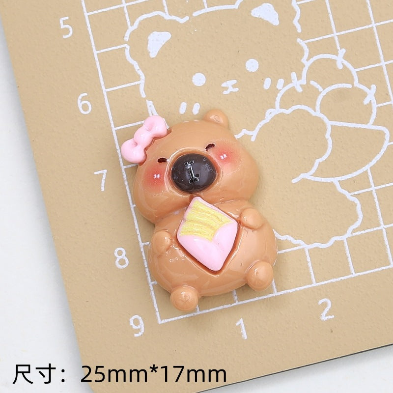 Copybara Resin Charm(10pc)