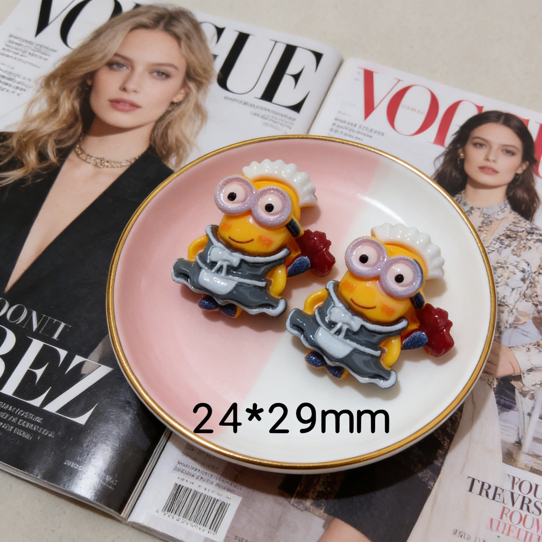 Minions Resin Charms(10pc)