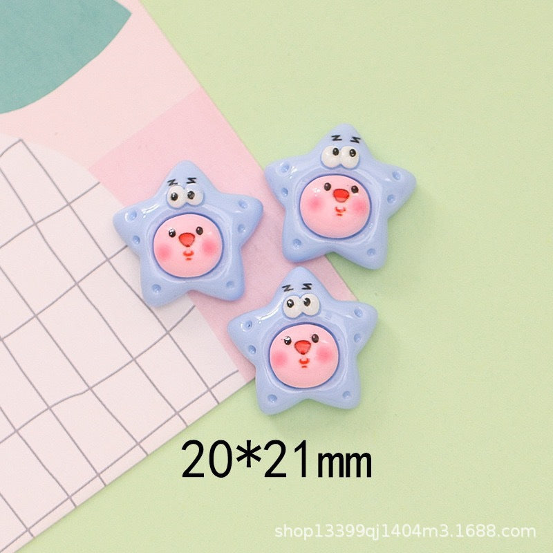 Loopy Resin Charms(10pc)