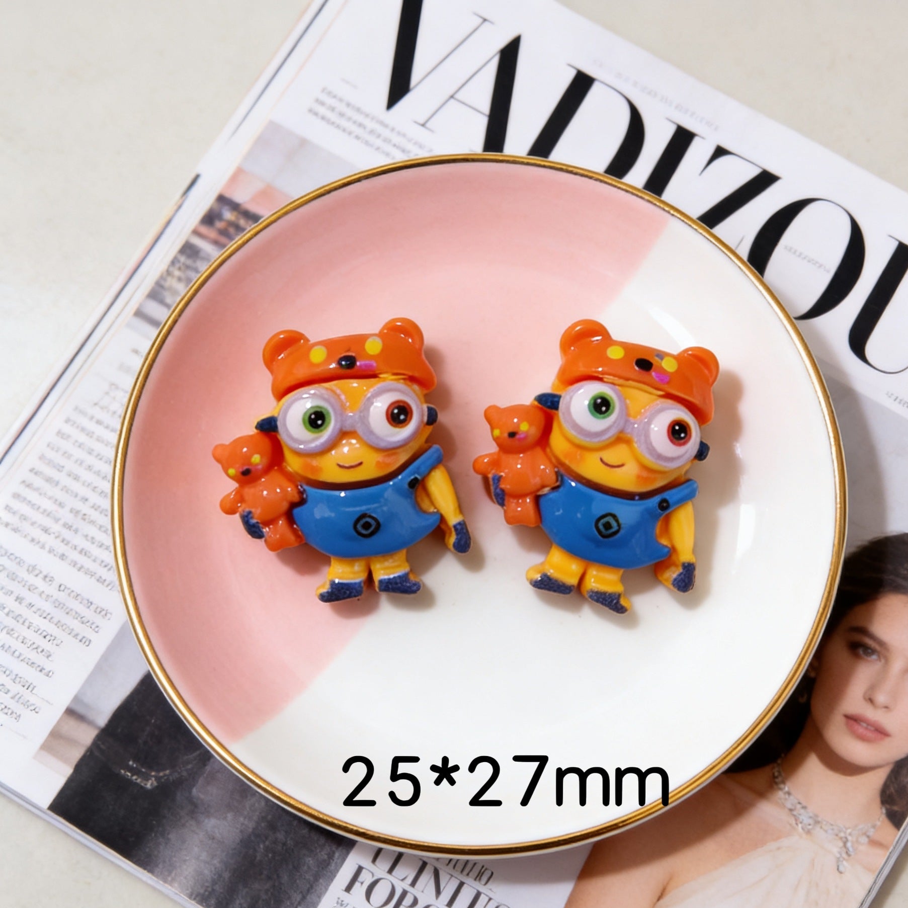 Minions Resin Charms(10pc)