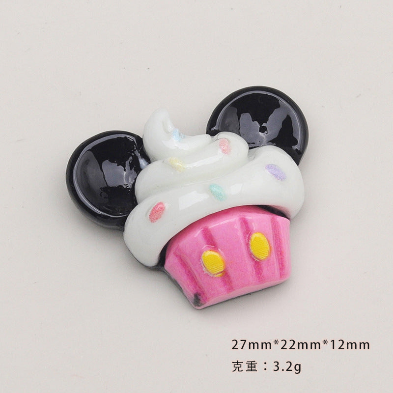 Mickey/ Minnie Resin Charms(10pc)