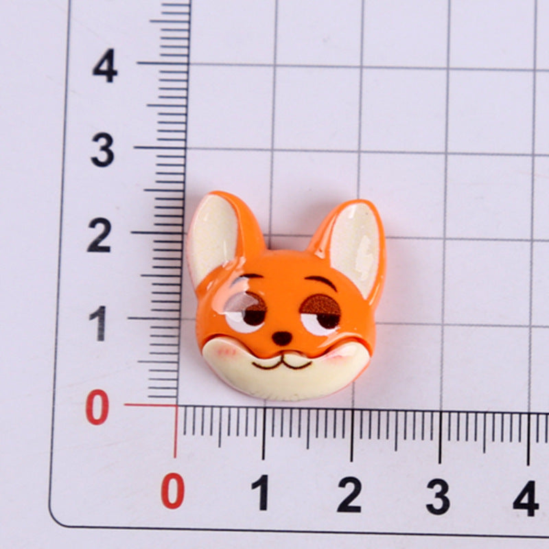 Zootopia Resin Charms(10pc)