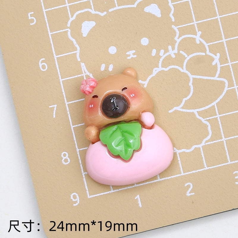 Copybara Resin Charm(10pc)