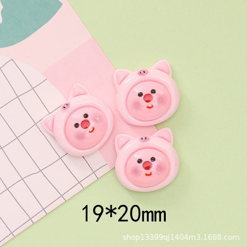 Loopy Resin Charms(10pc)