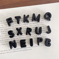 B/W Basic Acrylic Letter Beads(10pc)