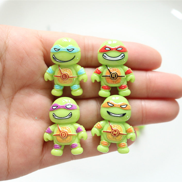 Turtle Ninja Character Resin Charm (10pc)