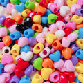 12mm Star / Heart Acrylic Beads (50pc)
