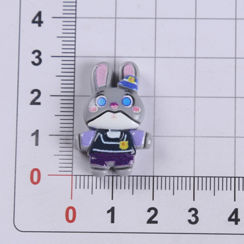 Zootopia Resin Charms(10pc)