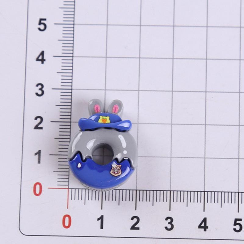 Zootopia Resin Charms(10pc)