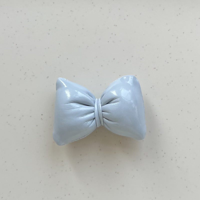 Faux Leather Bow(1pc)