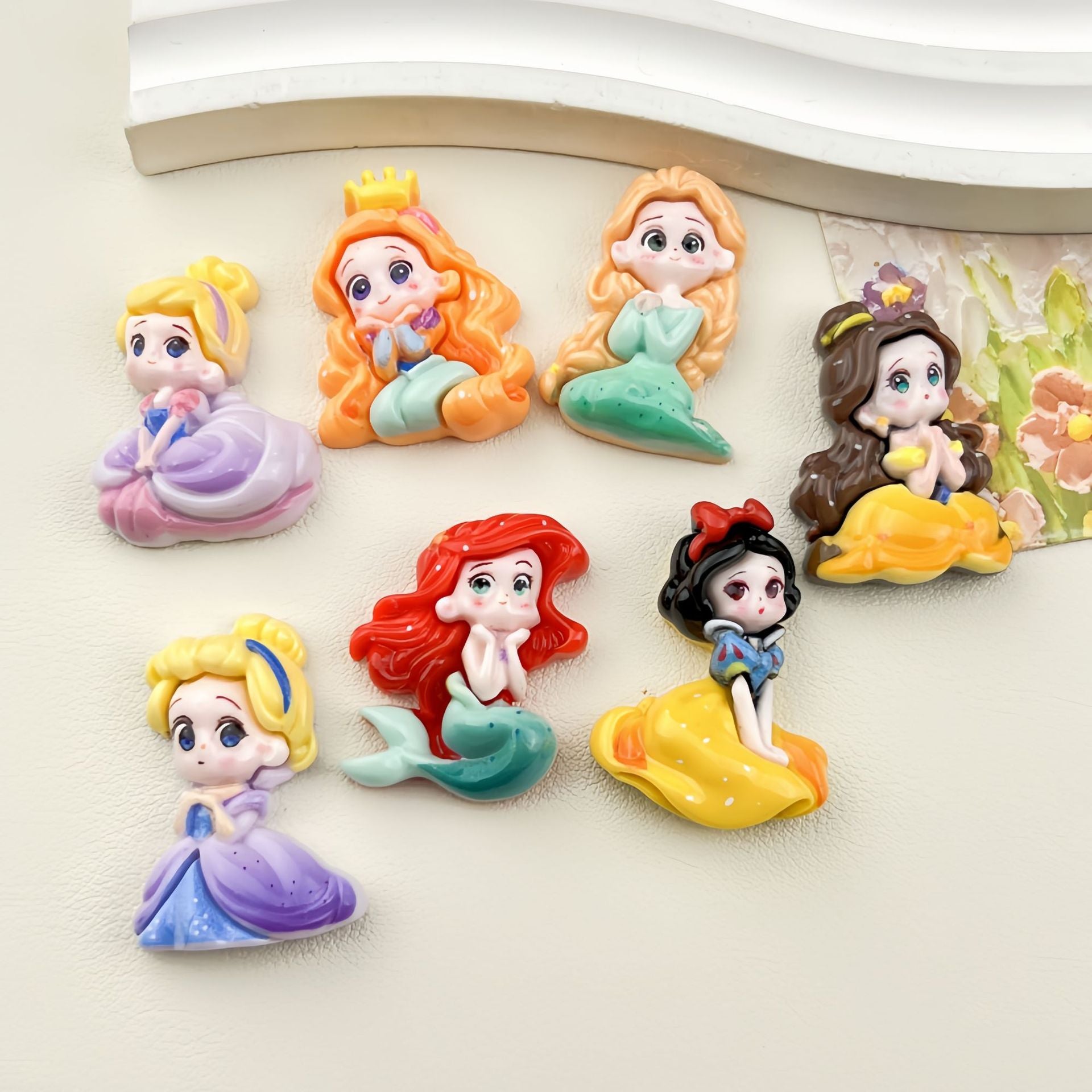 Princess Resin charm(10pc)