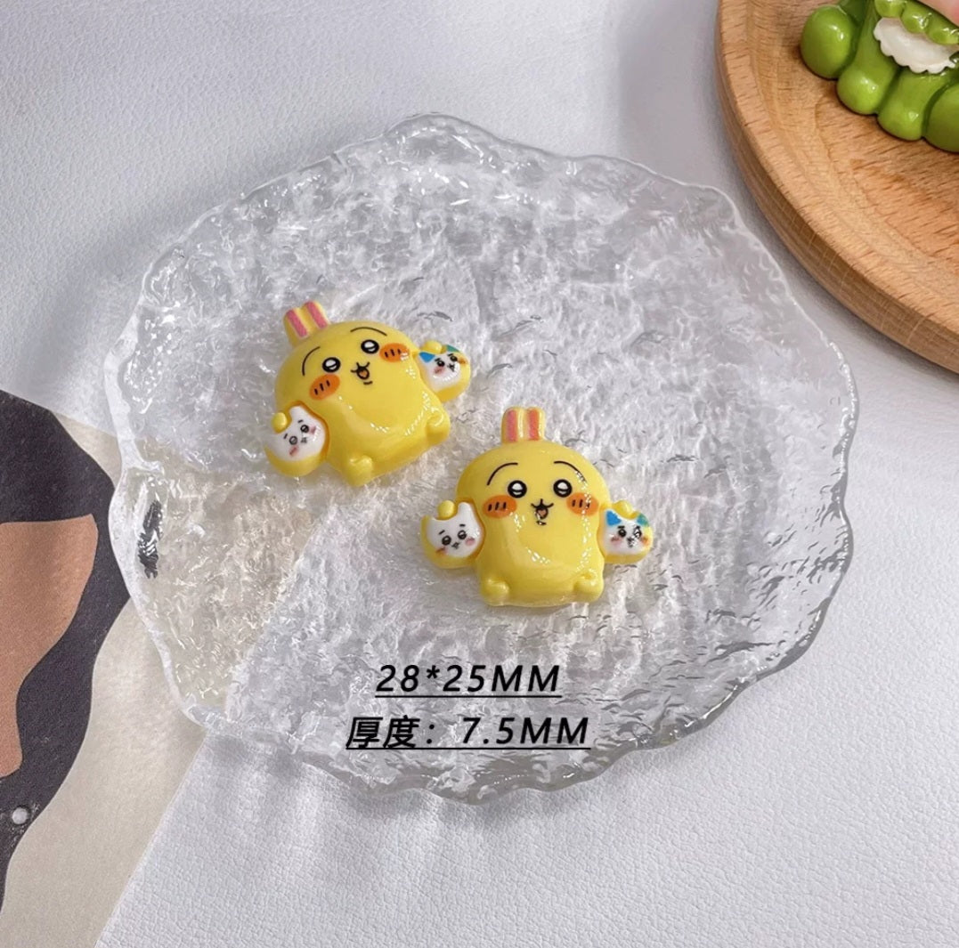 Chiikawa Resin Charm(10pc)