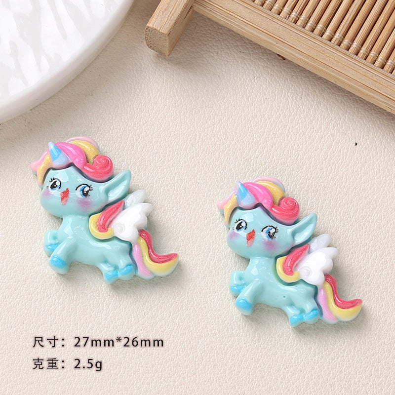 Cute Unicorn Charms(10pc)