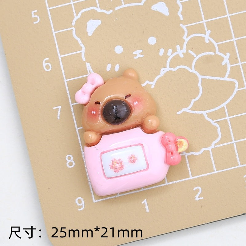 Copybara Resin Charm(10pc)