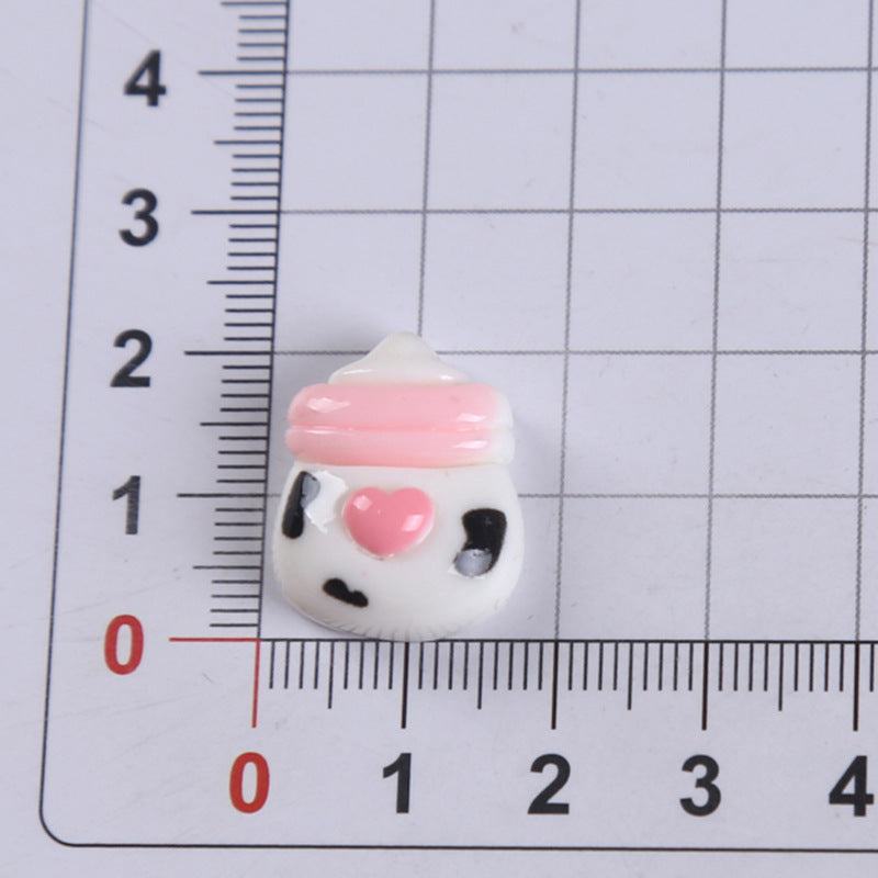 Milk Cow Resin Charms(10pc)