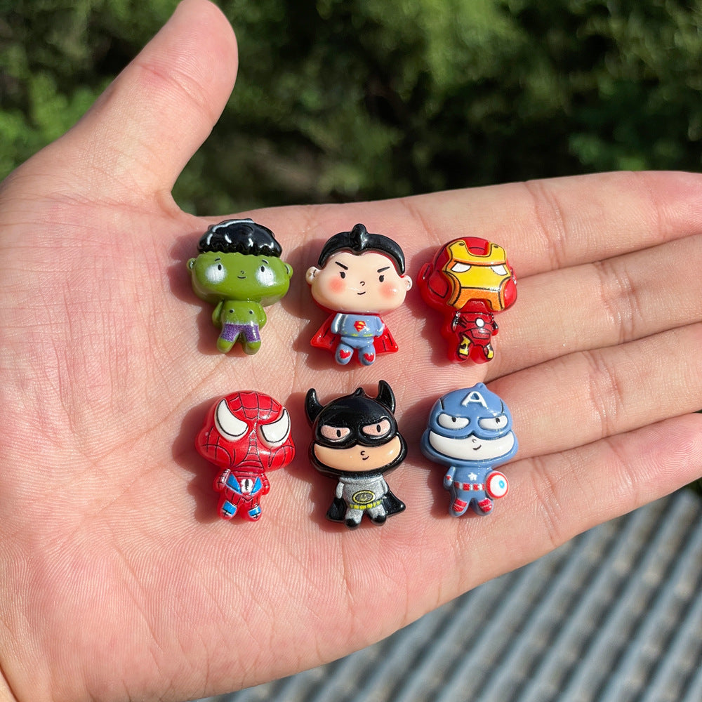 Superhero Resin Charms(10pc)