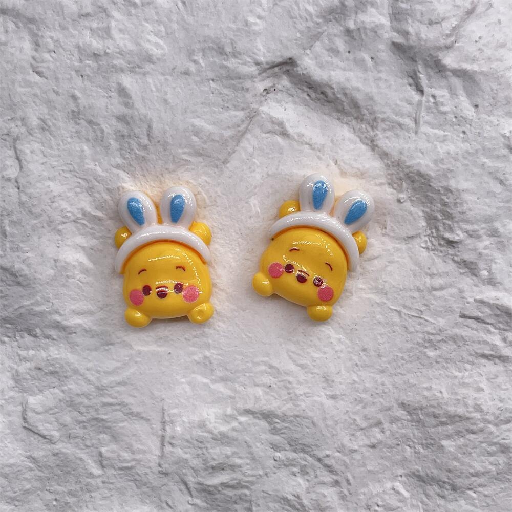 Pooh & friends Resin Charms(10pc)