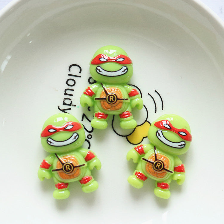 Turtle Ninja Character Resin Charm (10pc)
