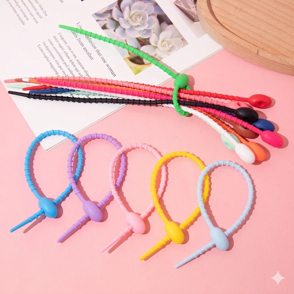 15cm Silicone Cable Tie(20pc)