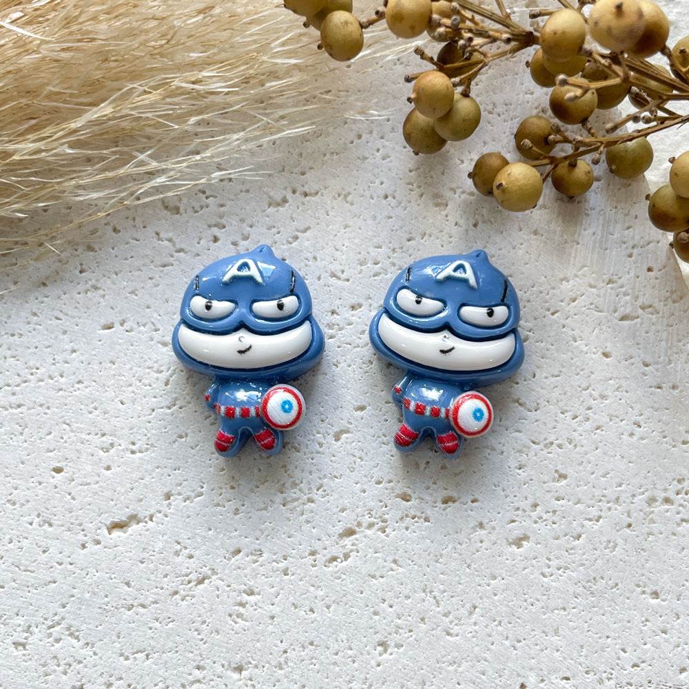 Superhero Resin Charms(10pc)