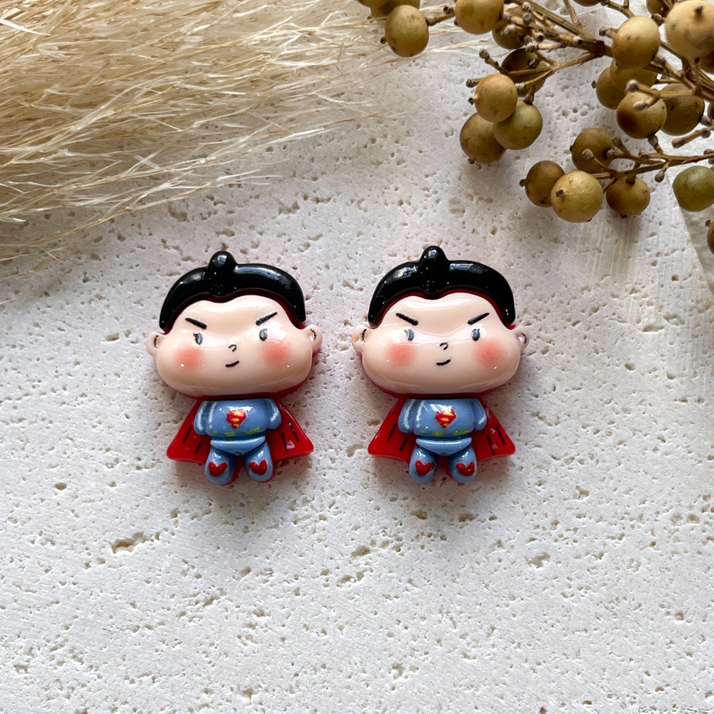 Superhero Resin Charms(10pc)