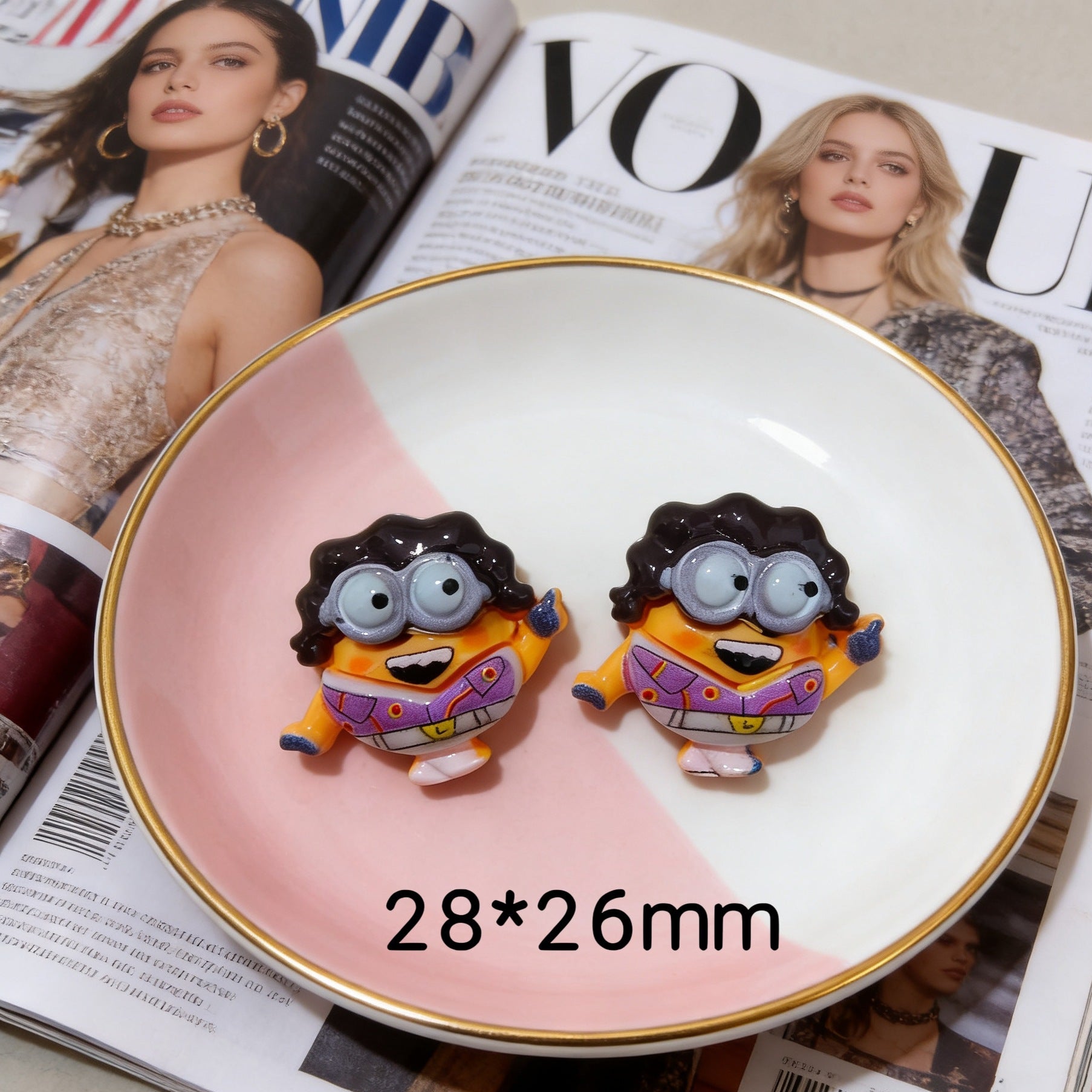 Minions Resin Charms(10pc)