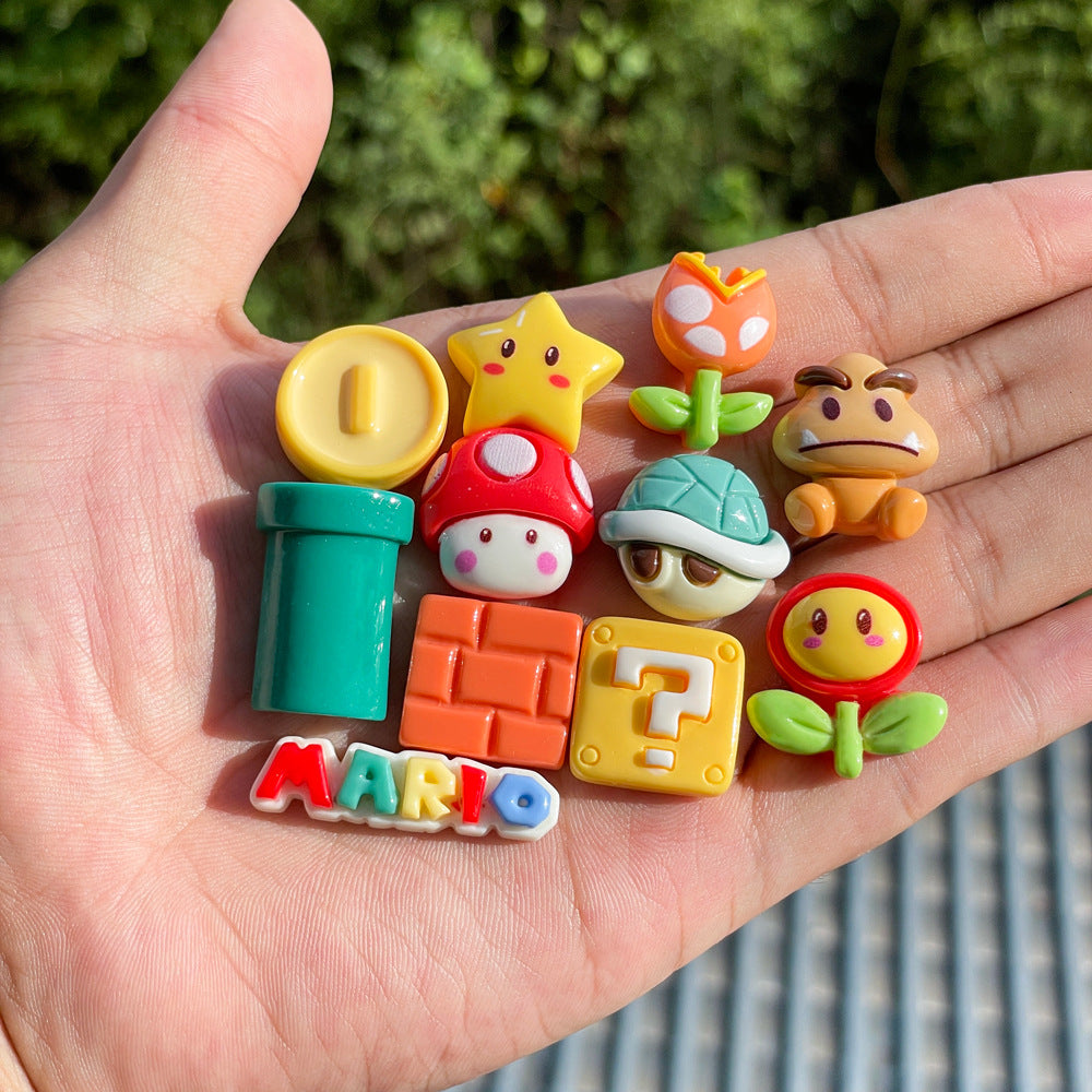 SuperMario Resin Charms(10pc)