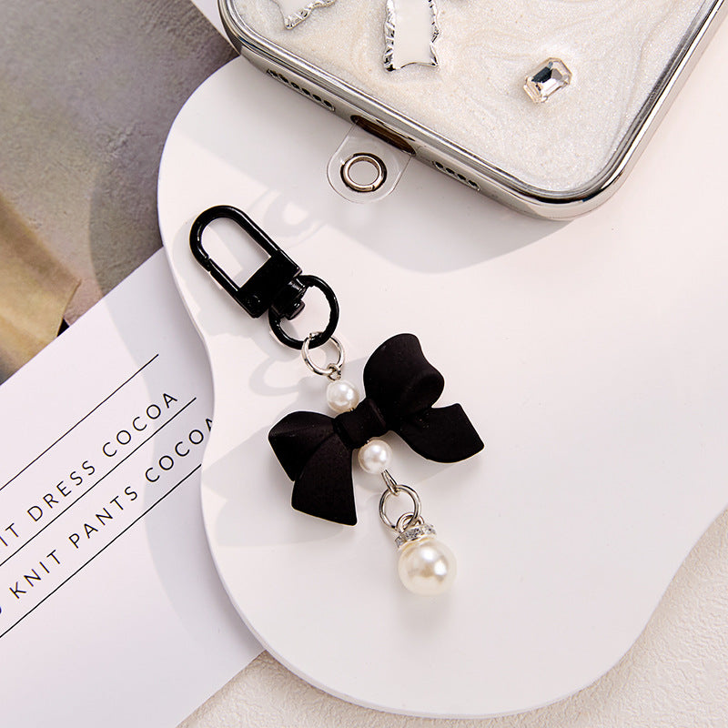 Bow Pearl keychain(1pc)