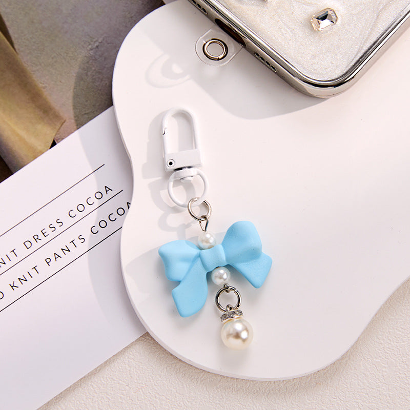 Bow Pearl keychain(1pc)