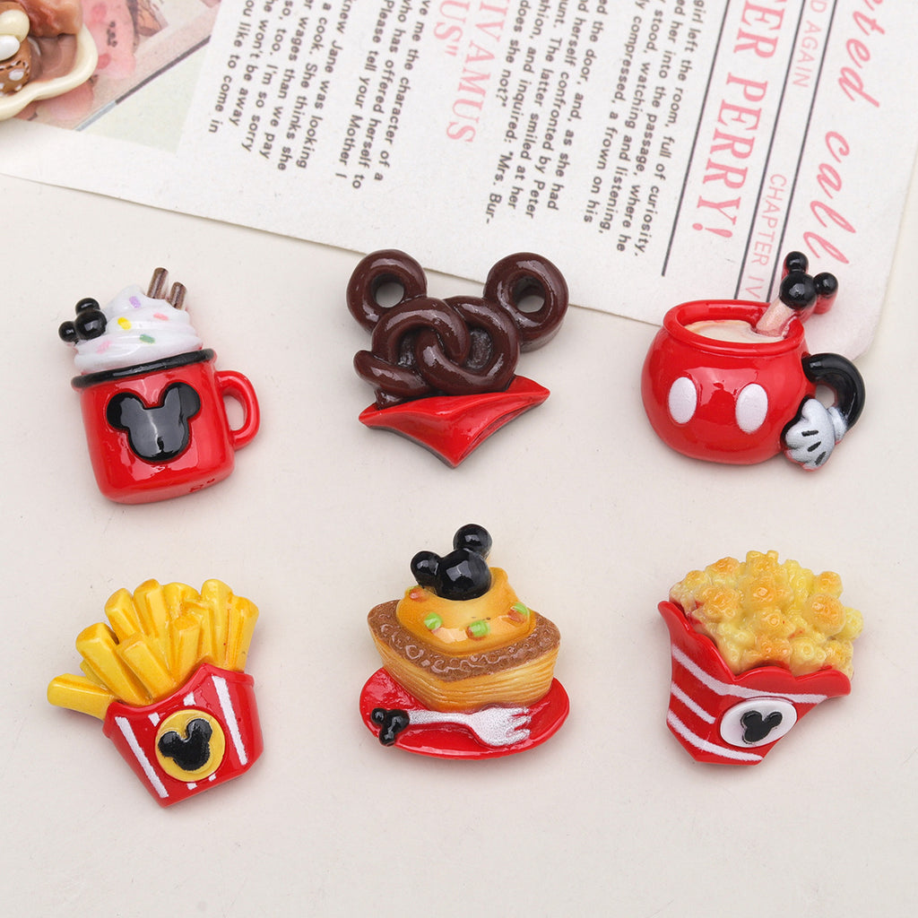 Mickey/ Minnie Resin Charms(10pc)