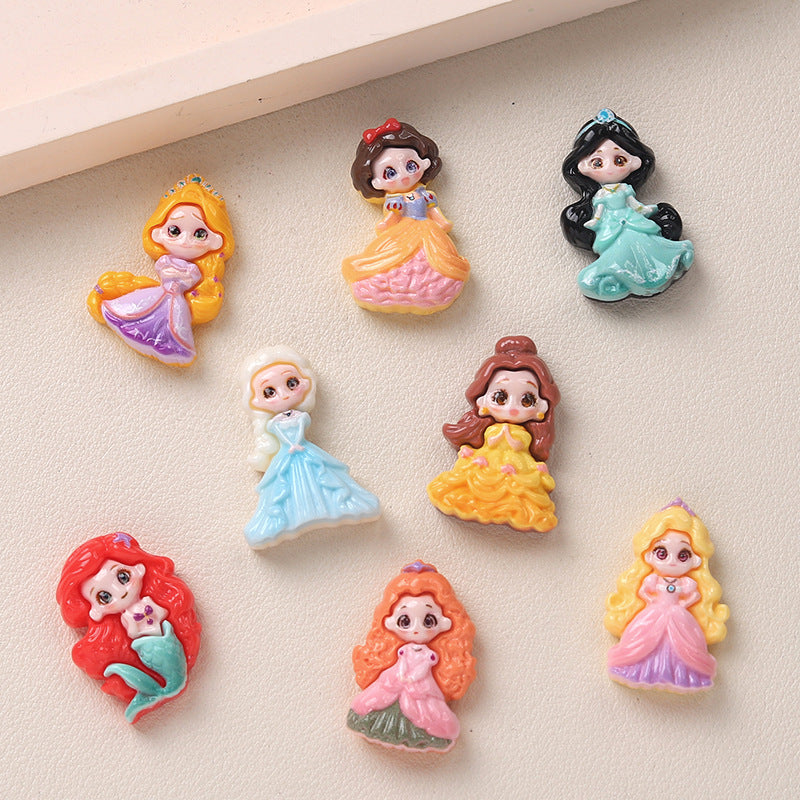 Princess Resin charm(10pc)