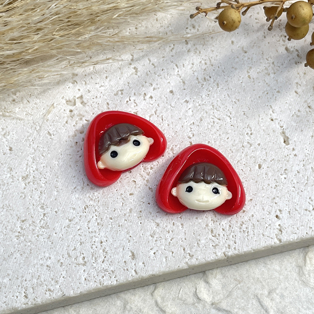 Little Red Riding Hood Charms(10pc)