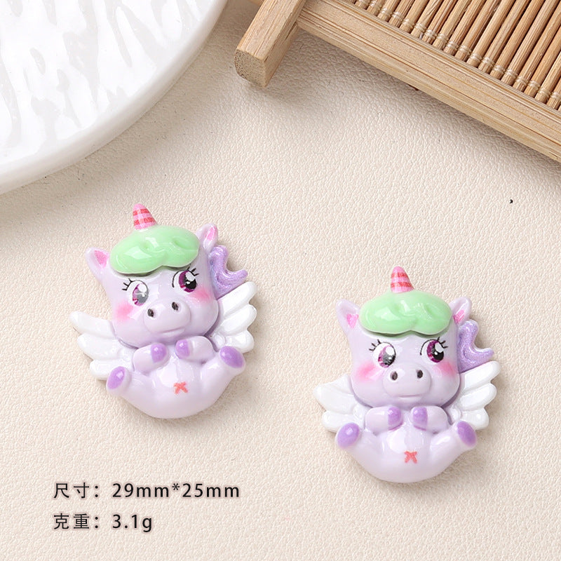 Cute Unicorn Charms(10pc)
