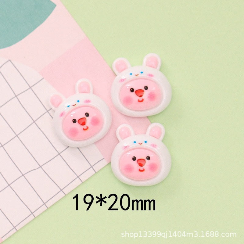 Loopy Resin Charms(10pc)