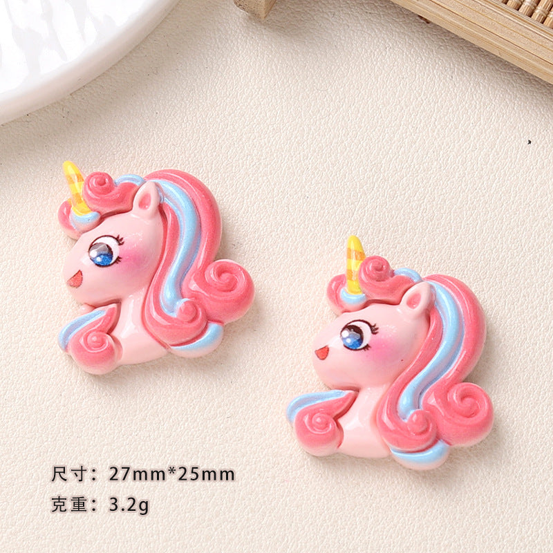 Cute Unicorn Charms(10pc)