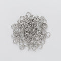 8mm Silver Open Ring(50pc)
