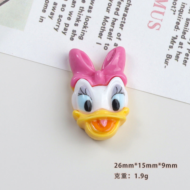 Donald Daisy Duck Resin Charms(10pc)