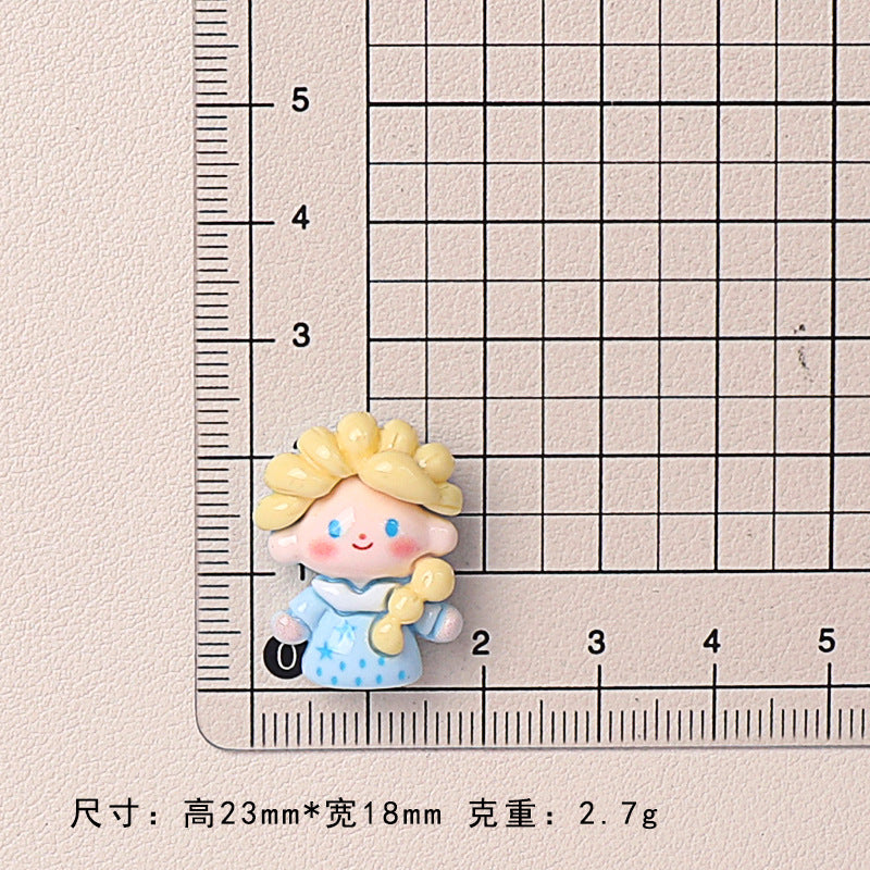 Little Princess Resin charm(10pc)