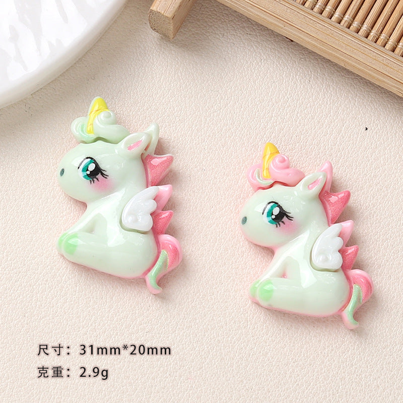 Cute Unicorn Charms(10pc)