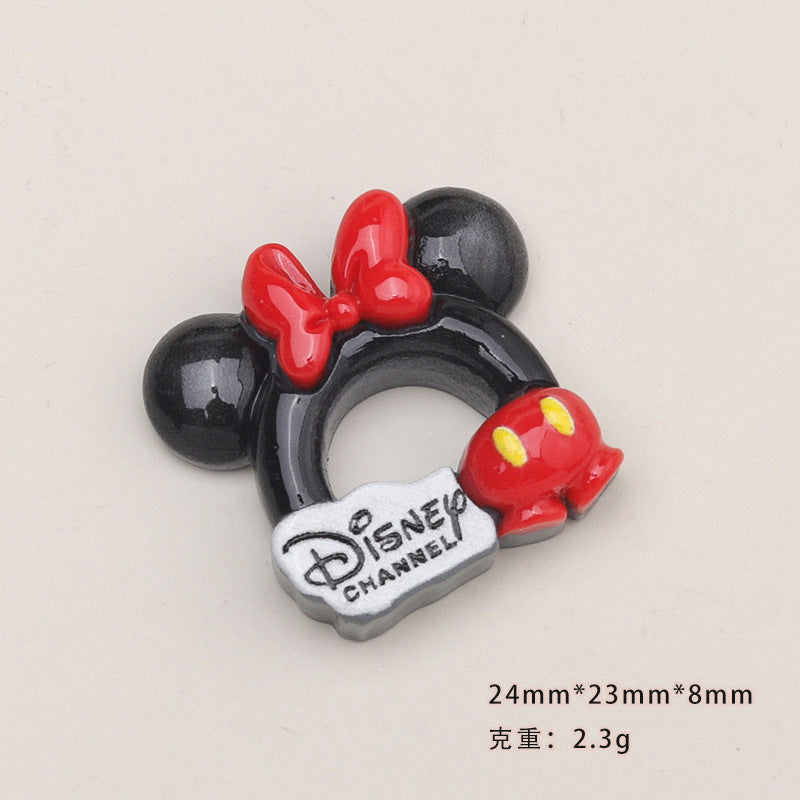 Mickey/ Minnie Resin Charms(10pc)