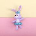 Animal Charms with pin [Bunny/Teddy/Cat/Duck/Dog/Dino](1pc)