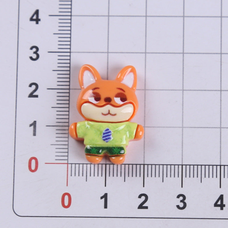 Zootopia Resin Charms(10pc)