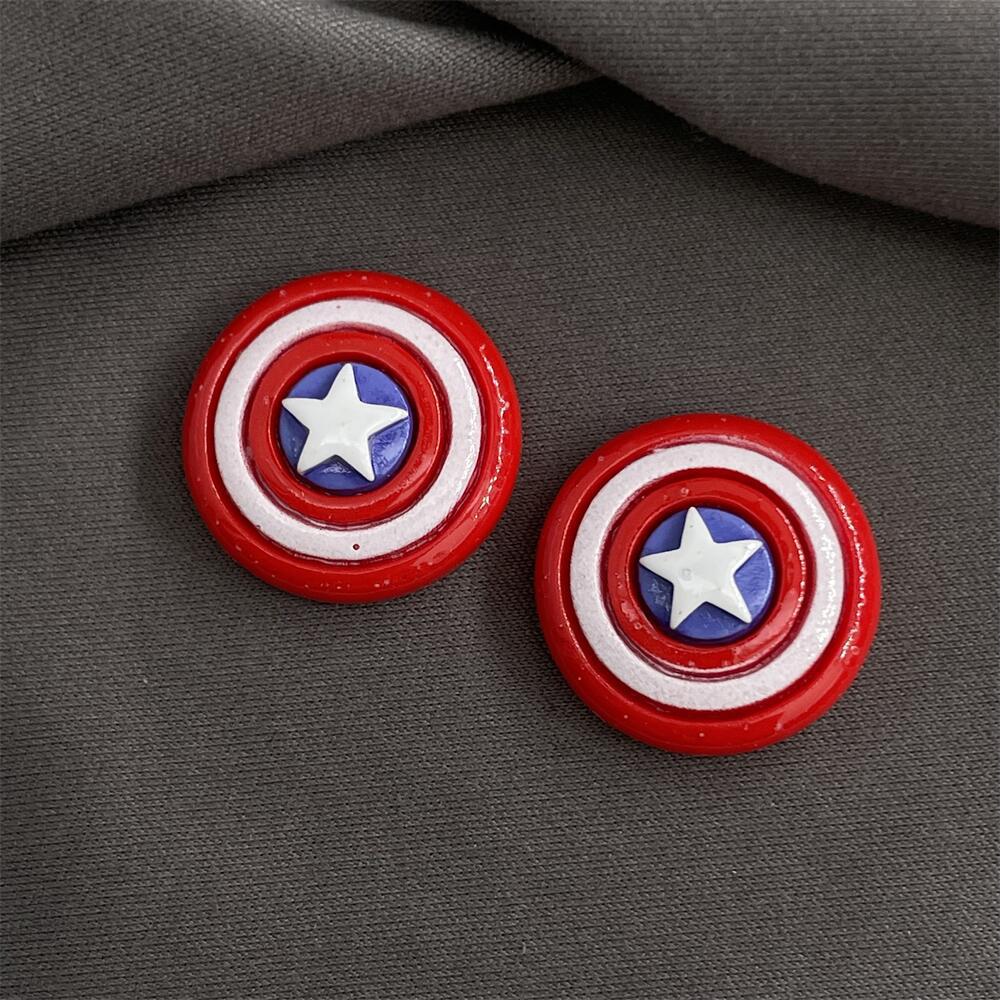 Superhero Icon Resin Charms(10pc)
