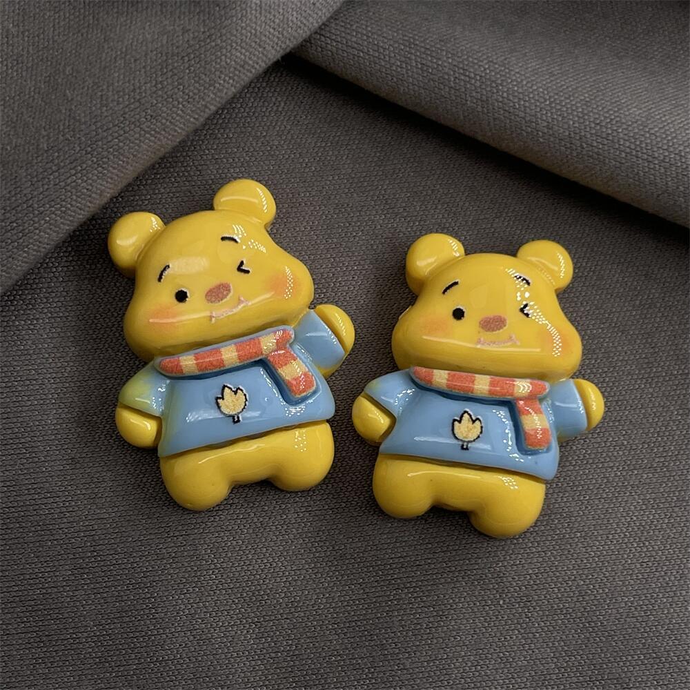 Pooh & friends Resin Charms(10pc)